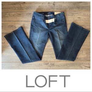 NWT LOFT Modern Flare Denim Jeans, 4